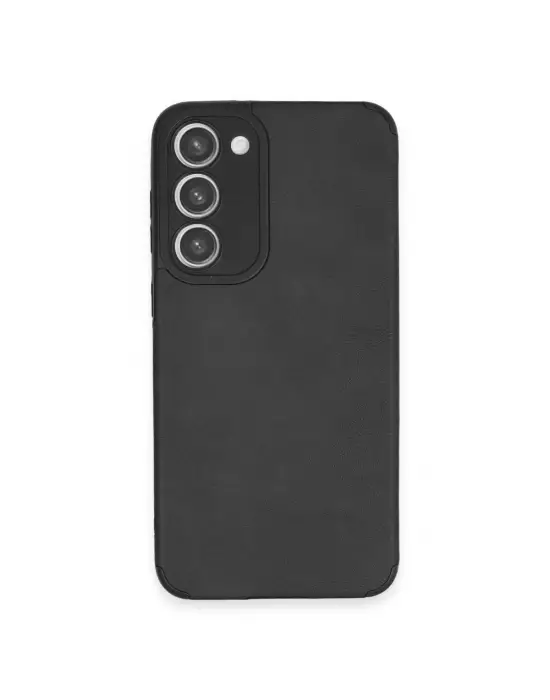 Samsung Galaxy S23 Plus Kılıf Loop Deri Silikon - Siyah