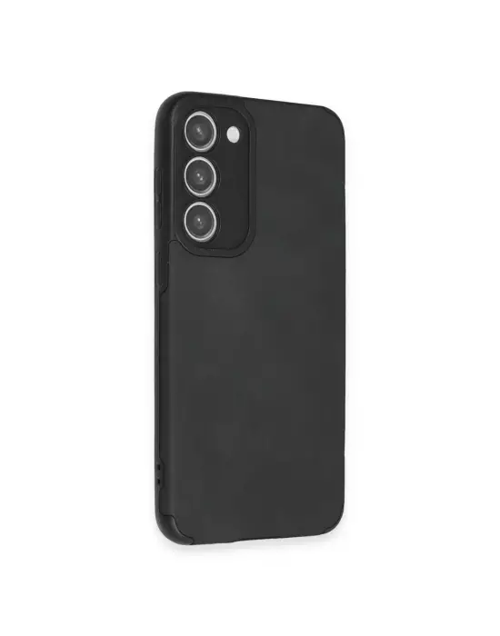 Samsung Galaxy S23 Plus Kılıf Loop Deri Silikon - Siyah