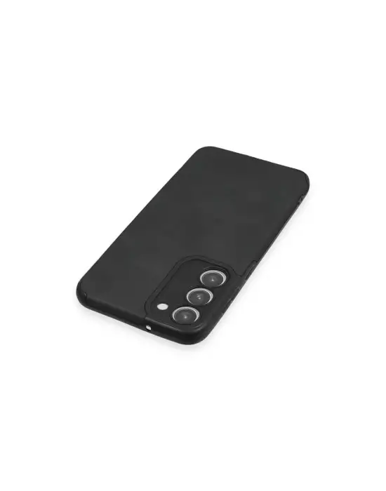 Samsung Galaxy S23 Plus Kılıf Loop Deri Silikon - Siyah