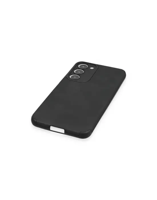 Samsung Galaxy S23 Plus Kılıf Loop Deri Silikon - Siyah