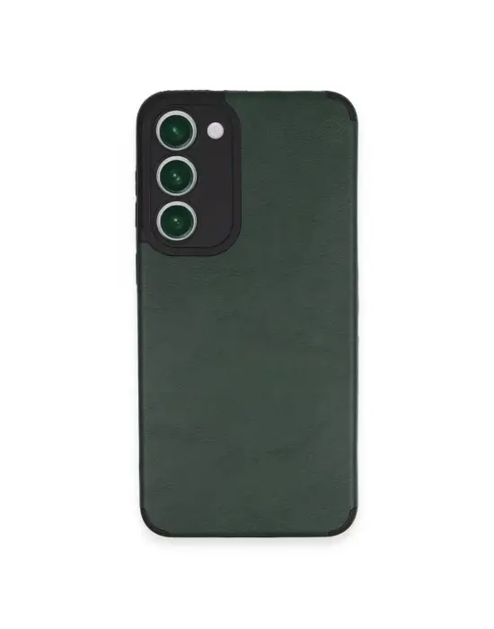 Samsung Galaxy S23 Plus Kılıf Loop Deri Silikon - Yeşil