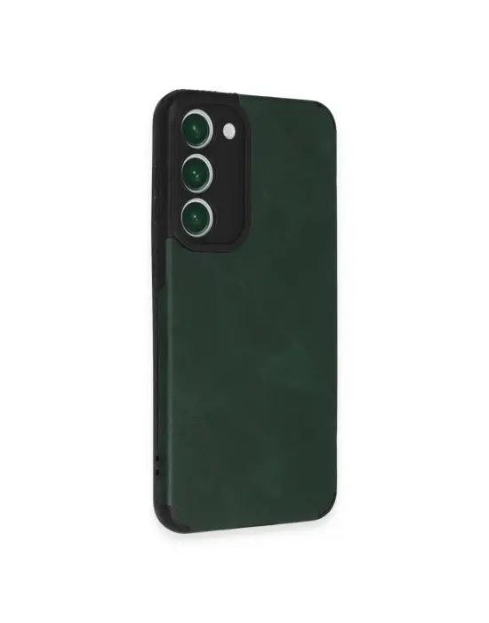 Samsung Galaxy S23 Plus Kılıf Loop Deri Silikon - Yeşil