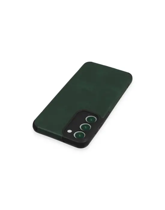 Samsung Galaxy S23 Plus Kılıf Loop Deri Silikon - Yeşil