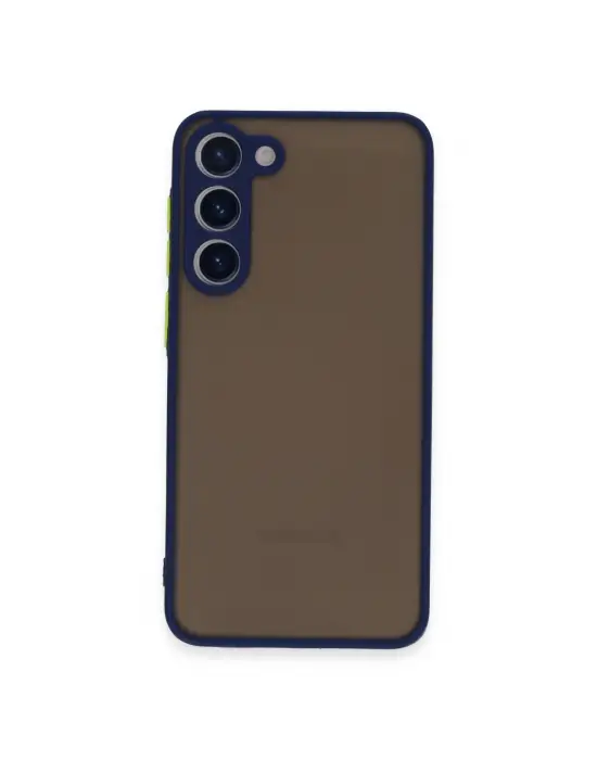 Samsung Galaxy S23 Plus Kılıf Montreal Silikon Kapak - Lacivert