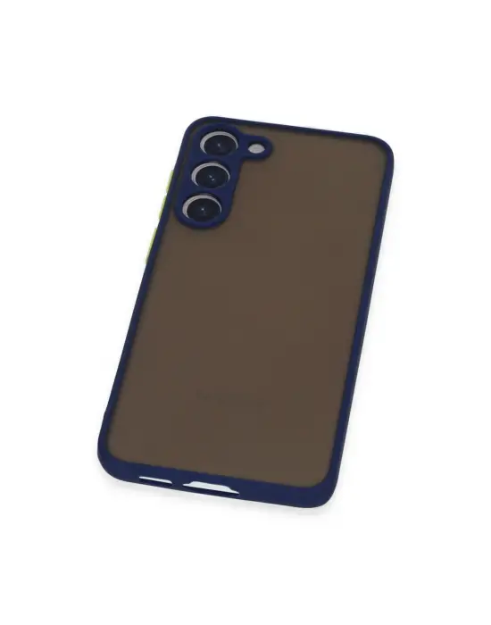 Samsung Galaxy S23 Plus Kılıf Montreal Silikon Kapak - Lacivert