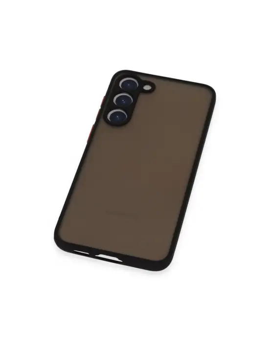 Samsung Galaxy S23 Plus Kılıf Montreal Silikon Kapak - Siyah