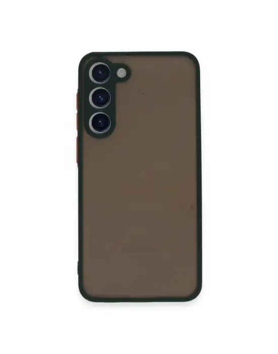 Samsung Galaxy S23 Plus Kılıf Montreal Silikon Kapak - Yeşil