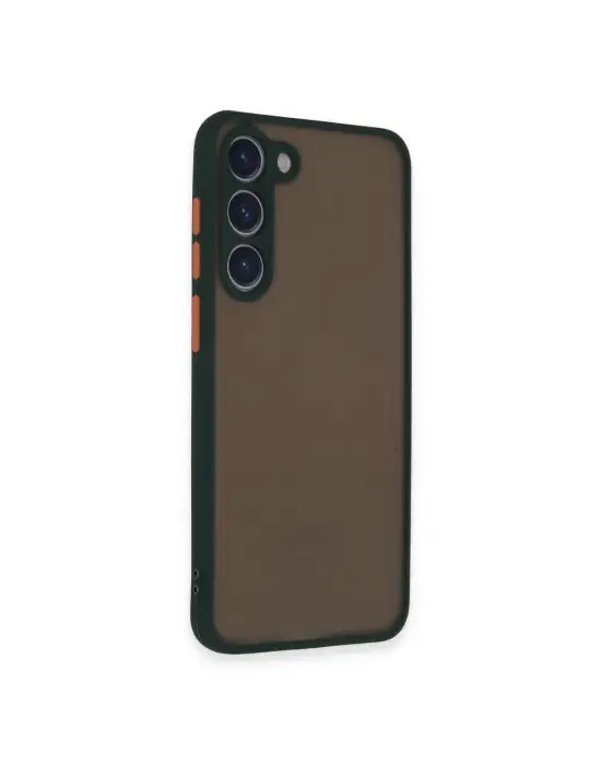 Samsung Galaxy S23 Plus Kılıf Montreal Silikon Kapak - Yeşil