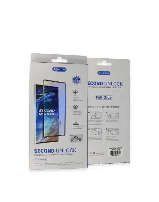 Samsung Galaxy S23 Ultra Durable Full Glue Curved Cam