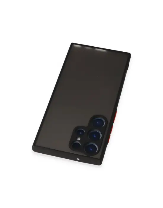 Samsung Galaxy S23 Ultra Kılıf Montreal Silikon Kapak - Siyah