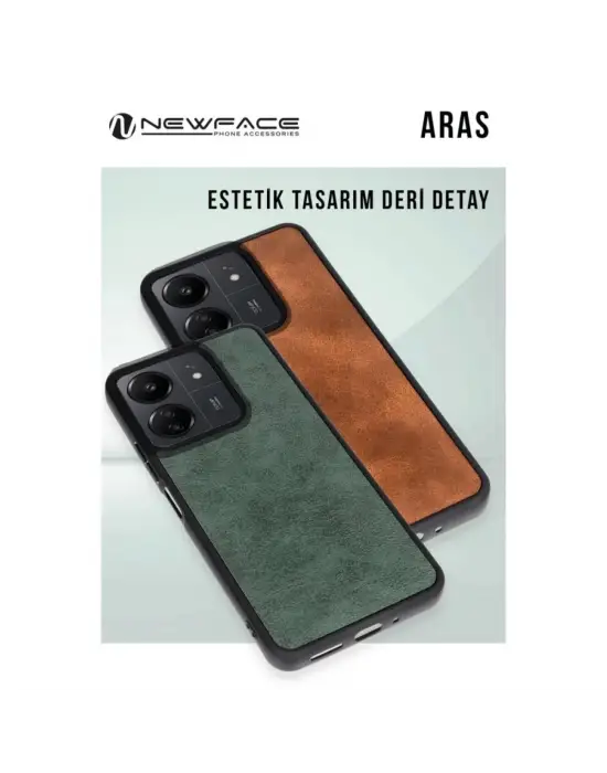 Samsung Galaxy S24 Fe Kılıf Aras Deri Kapak - Siyah