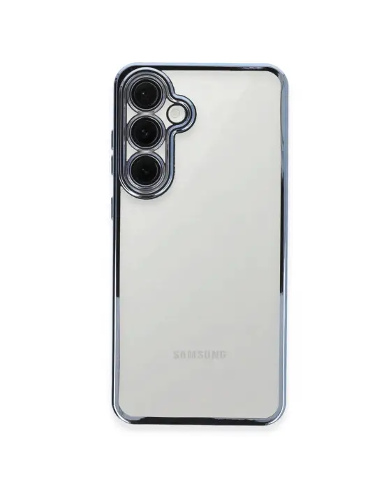 Samsung Galaxy S24 Fe Kılıf Razer Lensli Silikon - Lacivert
