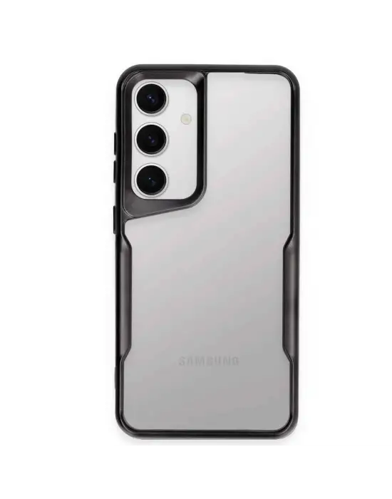 Samsung Galaxy S24 Kılıf Boyi Silikon Kapak - Siyah