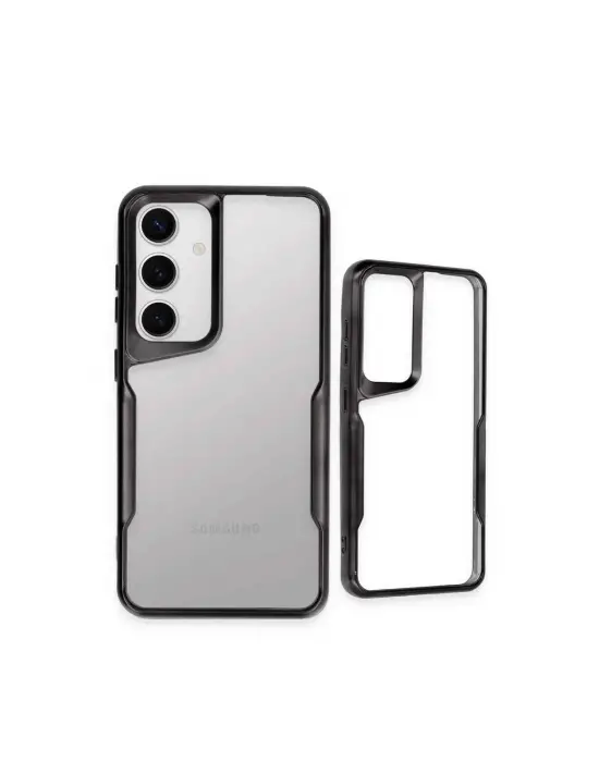 Samsung Galaxy S24 Kılıf Boyi Silikon Kapak - Siyah