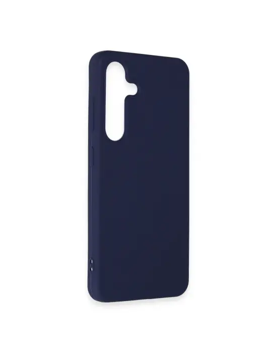 Samsung Galaxy S24 Kılıf First Silikon - Lacivert