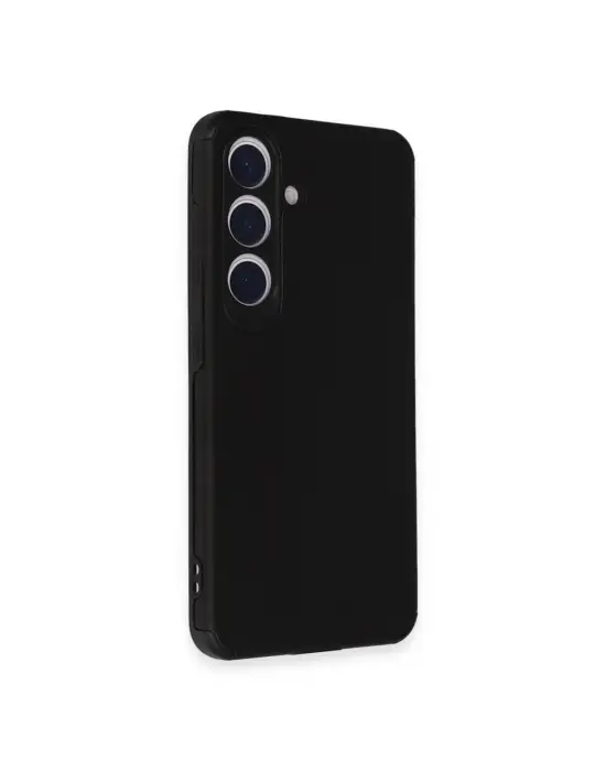 Samsung Galaxy S24 Kılıf Loop Deri Silikon - Siyah