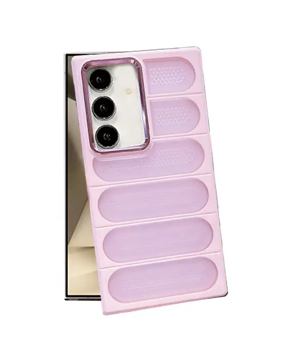 Samsung Galaxy S24 Plus Kılıf Airmax Silikon Kapak - Pembe