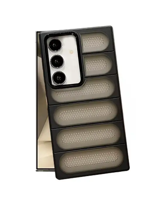 Samsung Galaxy S24 Plus Kılıf Airmax Silikon Kapak - Siyah