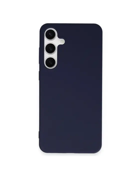 Samsung Galaxy S24 Plus Kılıf First Silikon - Lacivert