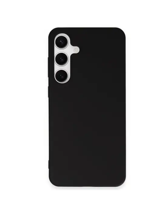 Samsung Galaxy S24 Plus Kılıf First Silikon - Siyah