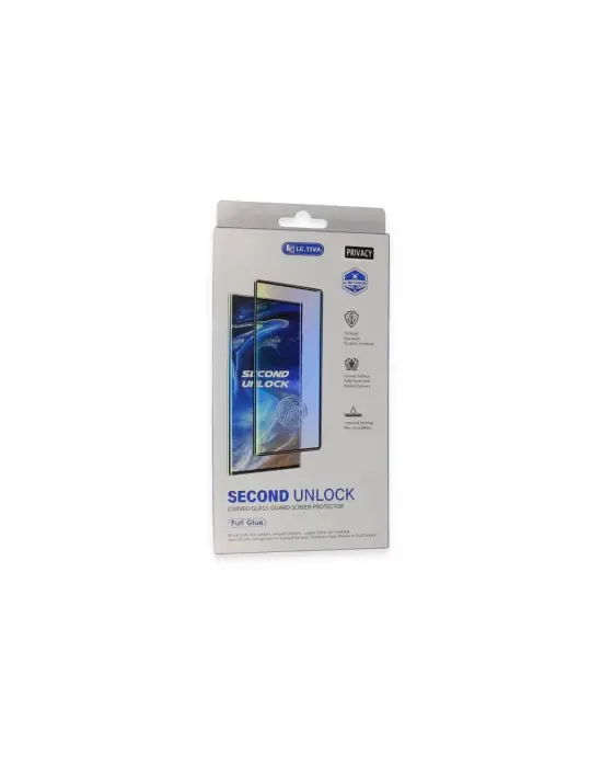 Samsung Galaxy S24 Ultra Durable Full Glue Curved Hayalet Cam