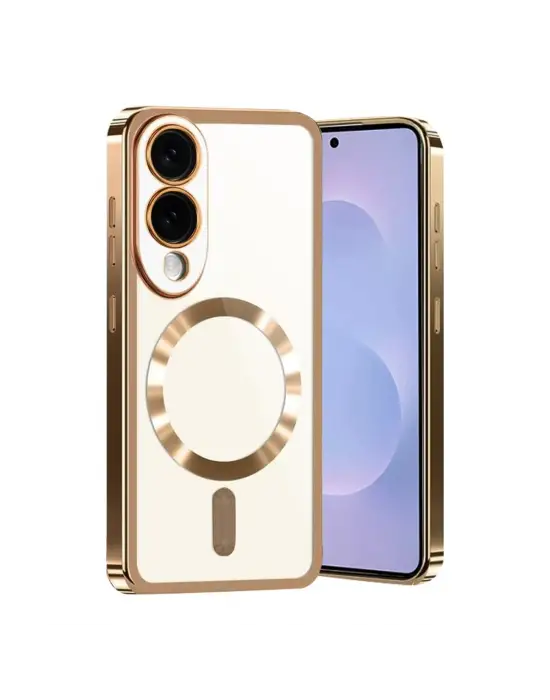 Samsung Galaxy S25 Edge Kross Magneticsafe Kapak - Çöl Titanyum