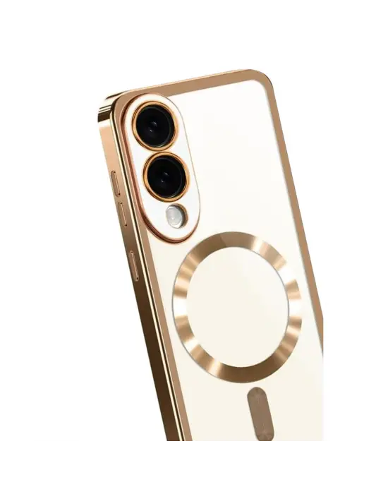 Samsung Galaxy S25 Edge Kross Magneticsafe Kapak - Çöl Titanyum