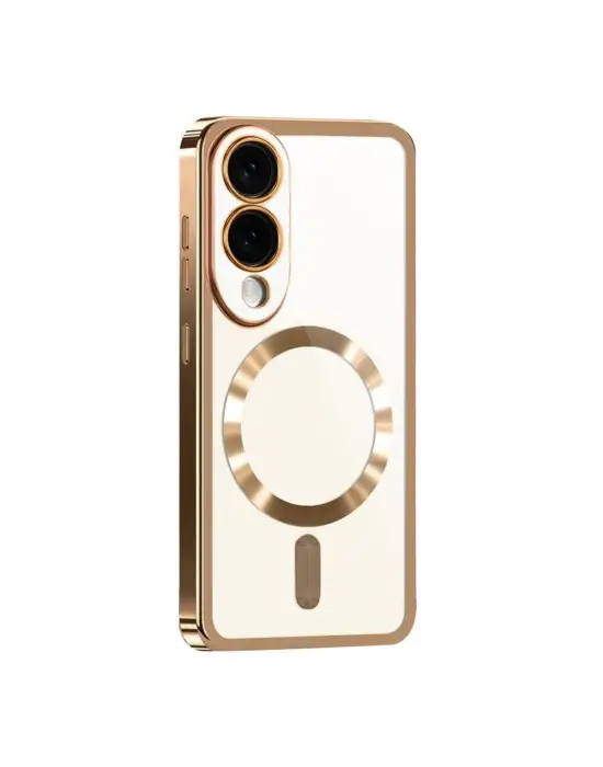 Samsung Galaxy S25 Edge Kross Magneticsafe Kapak - Çöl Titanyum
