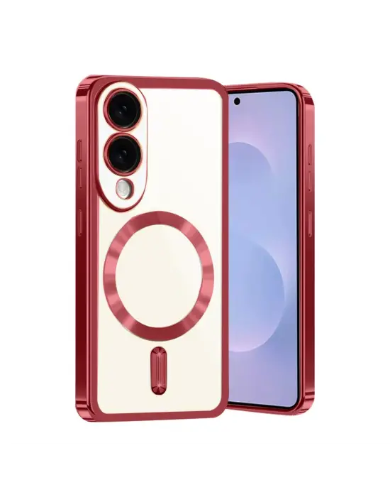Samsung Galaxy S25 Edge Kross Magneticsafe Kapak - Kırmızı