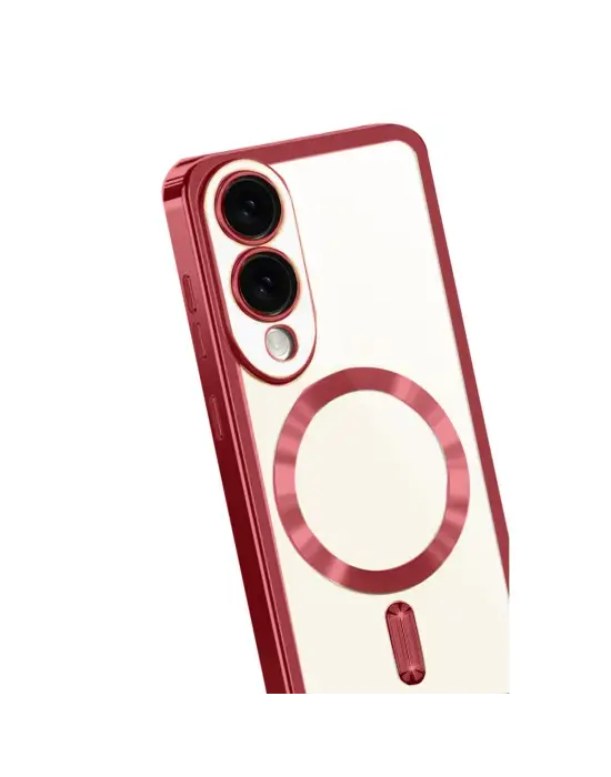 Samsung Galaxy S25 Edge Kross Magneticsafe Kapak - Kırmızı