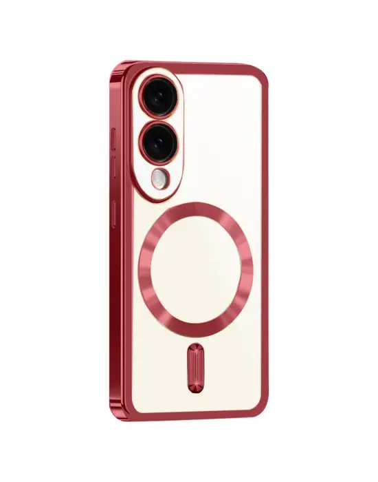 Samsung Galaxy S25 Edge Kross Magneticsafe Kapak - Kırmızı