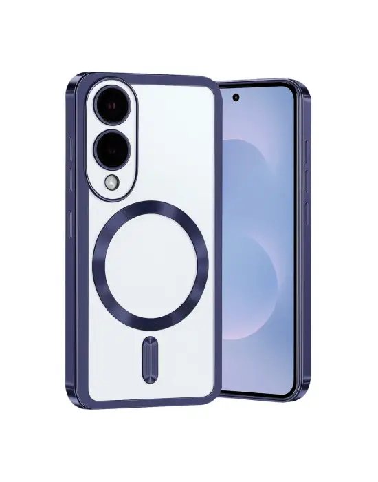 Samsung Galaxy S25 Edge Kross Magneticsafe Kapak - Lacivert