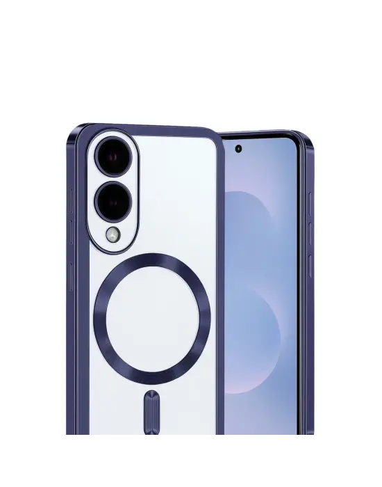 Samsung Galaxy S25 Edge Kross Magneticsafe Kapak - Lacivert