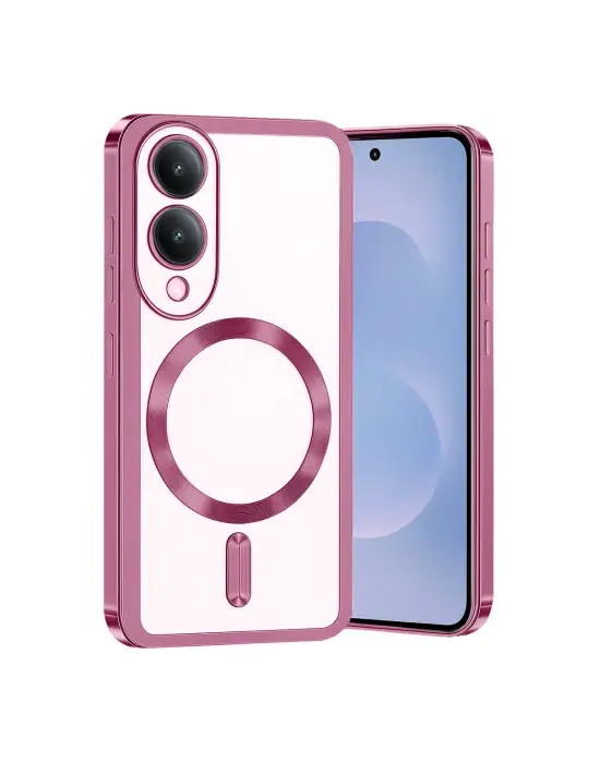 Samsung Galaxy S25 Edge Kross Magneticsafe Kapak - Rose