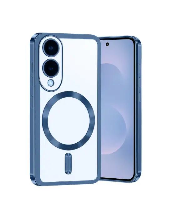 Samsung Galaxy S25 Edge Kross Magneticsafe Kapak - Sierra Blue