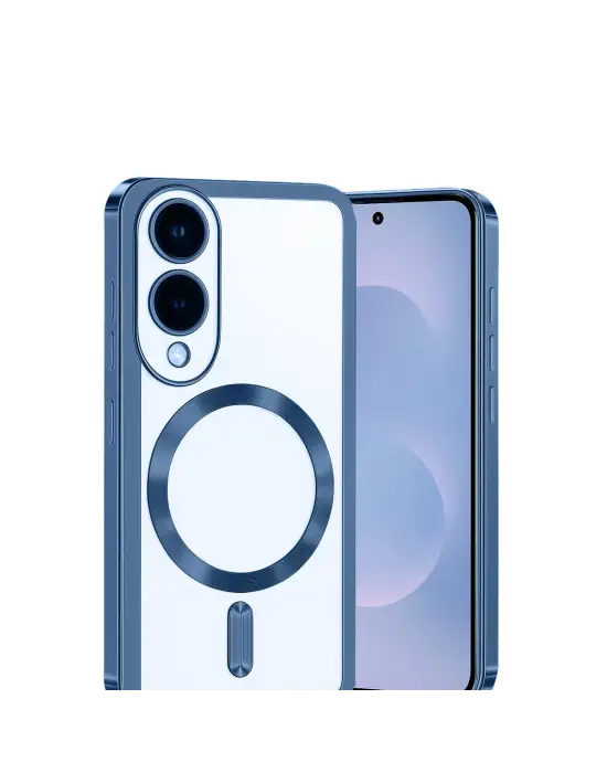 Samsung Galaxy S25 Edge Kross Magneticsafe Kapak - Sierra Blue