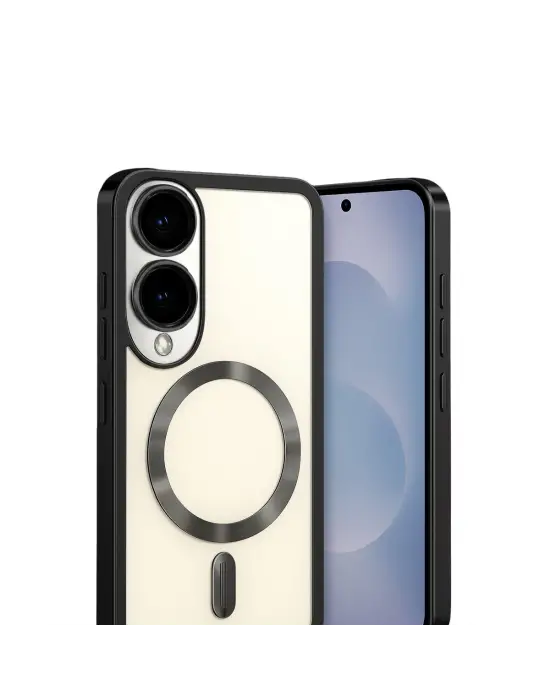 Samsung Galaxy S25 Edge Kross Magneticsafe Kapak - Siyah