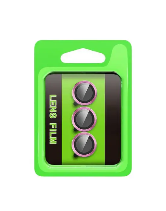 Samsung Galaxy S25 Fe Raze Metal Kamera Lens - Pembe