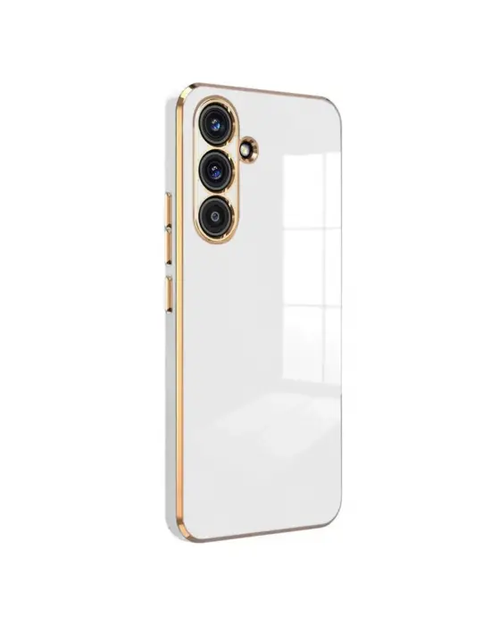 Samsung Galaxy S25 Fe Volet Silikon - Beyaz