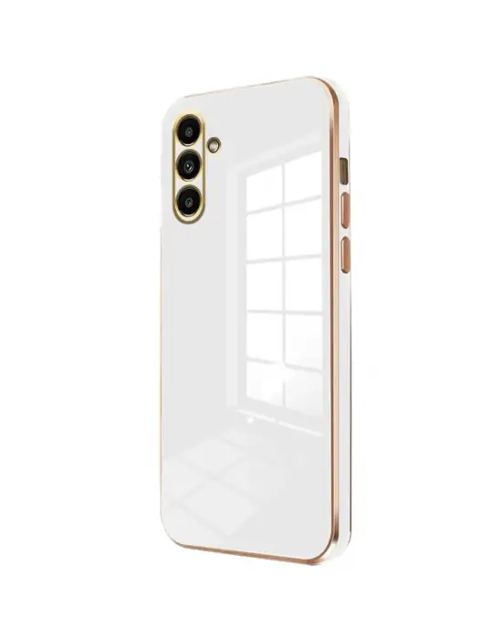 Samsung Galaxy S25 Plus Kılıf Volet Silikon - Beyaz