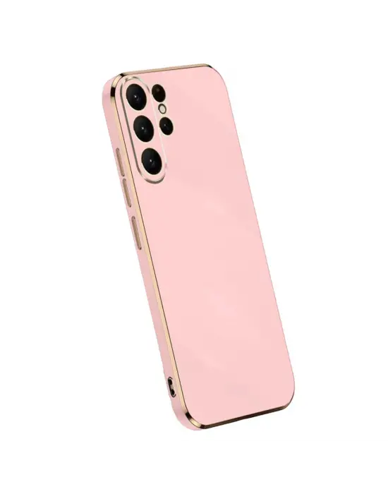 Samsung Galaxy S25 Ultra Kılıf Volet Silikon - Pembe
