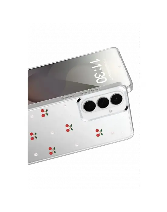 Samsung Galaxy S26 Plus Fiyonk Desenli Kapak - Desen 9
