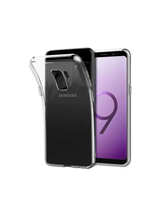 Samsung Galaxy S9 Kılıf Lüx Şeffaf Silikon
