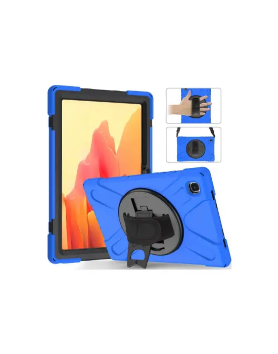 Samsung Galaxy T220 Tab A7 Lite 8.7 Kılıf Amazing Tablet Kapak - Mavi