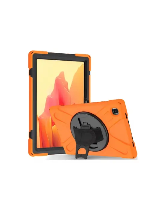 Samsung Galaxy T220 Tab A7 Lite 8.7 Kılıf Amazing Tablet Kapak - Turuncu