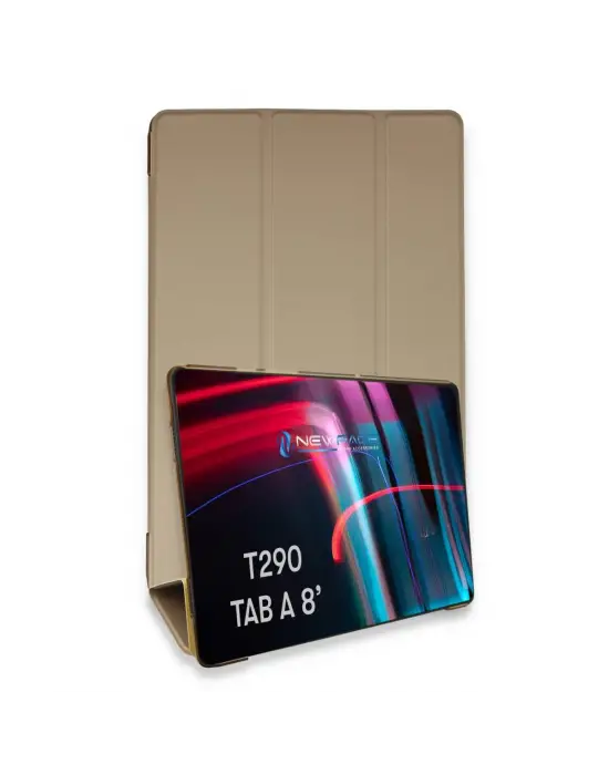 Samsung Galaxy T290 Tab A 8 Kılıf Tablet Smart Kılıf - Gold