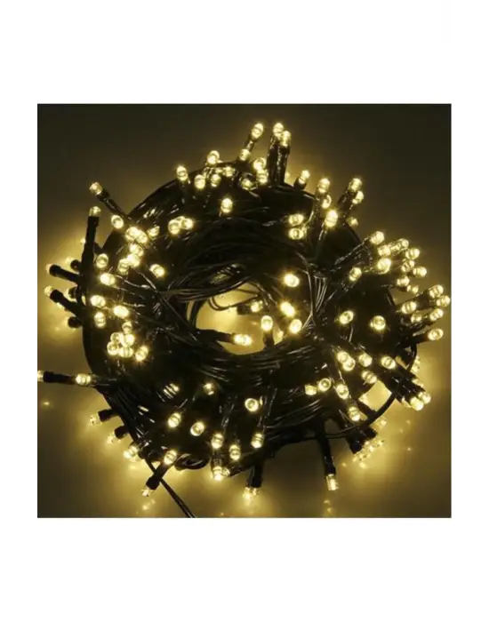 Sarı Renkli Led Işık Pilli 4 Metre