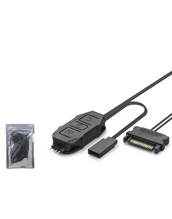 Sata Mini Fan Argb Kontrolcüsü - Siyah HDX1082