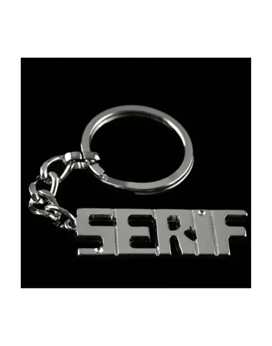 Şerif İsimli Anahtarlık