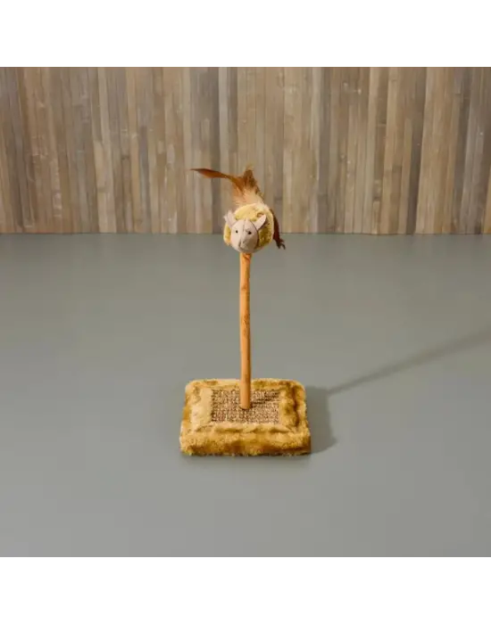Sesli Oyuncaklı Kedi Tırmalama Tahtası